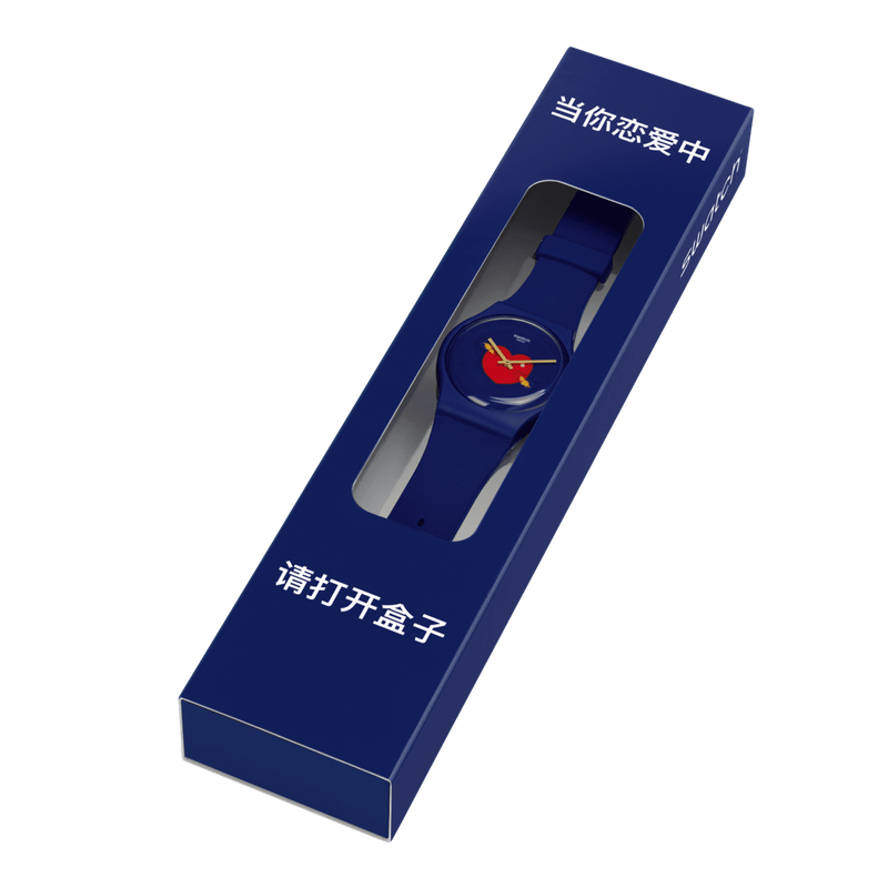 HEART IN BLUE BY SWATCH