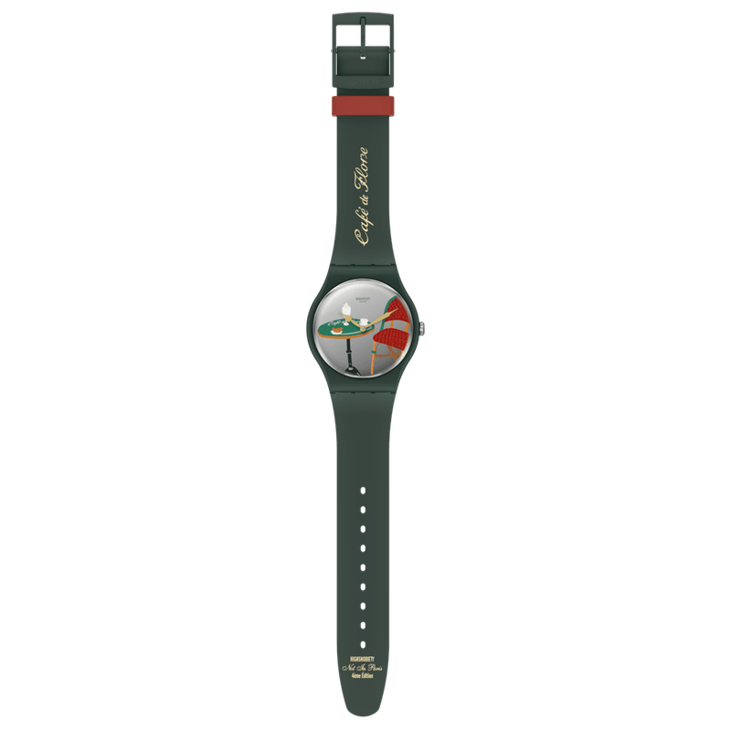 SWATCH X CAF¨¦ DE FLORE FOR NOT IN PARIS