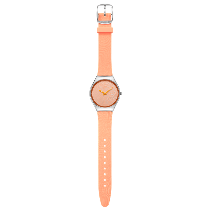 IRIDESCENTLY PEACH